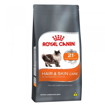 RAÇÃO ROYAL CANIN FELINE HAIR & SKIN 33 1,5 KG